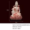 ZCBYBT 26Cm High Pink Guanyin Bodhisattva Statue Ceramic Buddha Statue Zen Decorative Meditation Room Decoration view 3