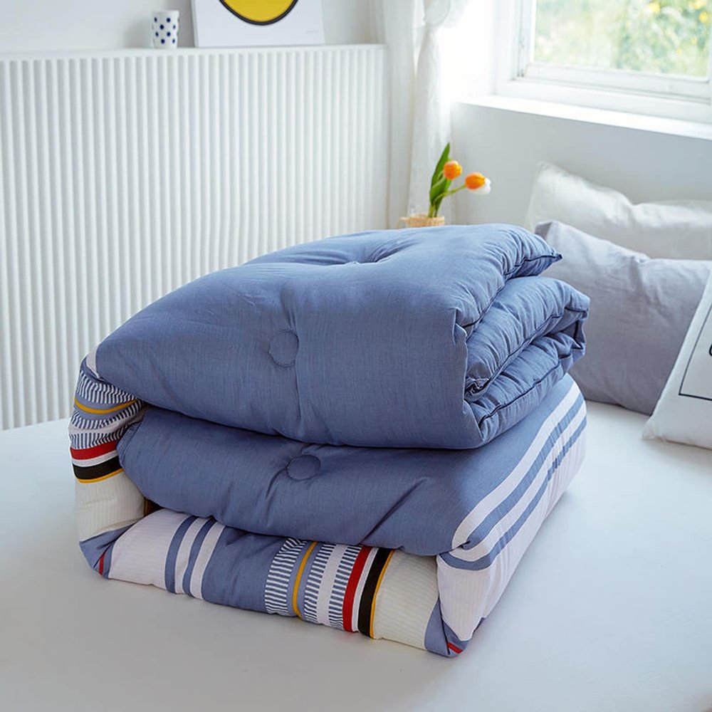 XYXHEII Comforter Modern, Winter Warm Duvet, Quilt Thickened Warm, Heavy Quilts Blanket, Ultra-Soft Breathable Microfiber Quilted All-Seasons, for Bedroom Sofa (C 200x230cm(3kg))
