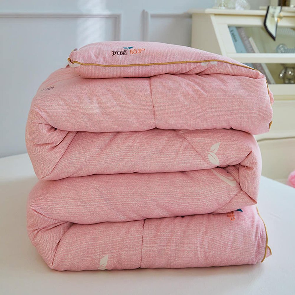 XYXHEII Down Duvet, Winter Quilted Thicken, Comforter for All Seasons, Soybean Fiber Quilt, Fluffy Warm Duvet, Soft and Durable Heavy Quilts, Machine Washable (C 150x200cm(3.5kg))