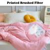 XYXHEII Down Duvet, Winter Quilted Thicken, Comforter for All Seasons, Soybean Fiber Quilt, Fluffy Warm Duvet, Soft and Durable Heavy Quilts, Machine Washable (C 150x200cm(3.5kg)) view 4