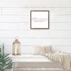 All I Really Need to Know I Learned in Kindergarten Wooden Sign, Saying Proverbs Framed Wood Sign, 7x7in Life Style Quotes Printed Hanging Wall Art for Bedroom Decor Housewarming Gift view 4