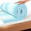EGO Topper 4 Inch Queen Memory Foam Mattress Topper, Gel Foam Mattress Topper for Pressure Relief, Ventilated Design Bed Topper in a Box, CertiPUR-US Certified, 60"80", Medium view 1