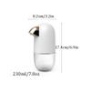 GHQYP Creative Soap Dispenser Lotion Dispenser with Clear Frosted Liquid Bottle Design Automatic Hand Sensing Soap Pump 230ml/7.8oz view 2