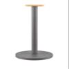 Alessi Kitchen Roll Holder in Colorado Steel with Epossidic Resin, Dark Grey, Bamboo Wood Knob, Multicoloured, One Size view 1