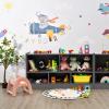 Costzon Toy Storage Organizer for Kids, 5-Section School Classroom Storage for Organizing Books Toys, Wooden Kids Bookshelf Daycare Furniture for Preschool, Playroom, Nursery, Kindergarten (Dark Gray) view 2