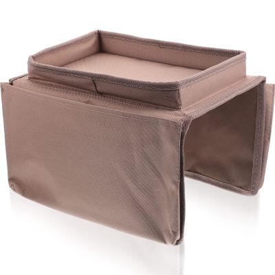 OUNONA Sofa Armrest Storage Couch Pillows Non- Arm Chair Coasters Sofa Armrest Pocket Chair Organizer Holder Storage Couch Phone Stand Non-slip Oxford Cloth