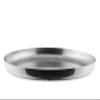 Alessi Extra Ordinary Texture JM14/35 T - Minimal Design Round Tray in 18/10 Stainless Steel with Decorations, Granulated in Relief, 35 cm view 1