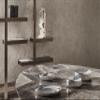 Alessi Extra Ordinary Texture JM14/35 T - Minimal Design Round Tray in 18/10 Stainless Steel with Decorations, Granulated in Relief, 35 cm view 4