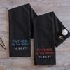 Lifetime Creations Personalized Father of Groom Golf Towel: Embroidered Father of the Groom Gift view 2