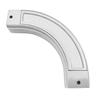 TIPIACE Curtain Track Optional Accessories, 90 Degree Connector Suitable for Heavy-Duty Curtain Rails (Ivory White 90 Degree Connector) view 2