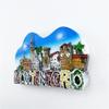 3D Montenegro Fridge Magnet Souvenir Gift,Resin Handmade Montenegro Refrigerator Magnet Home & Kitchen Decoration Collection view 2