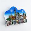3D Montenegro Fridge Magnet Souvenir Gift,Resin Handmade Montenegro Refrigerator Magnet Home & Kitchen Decoration Collection view 4