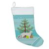 Caroline's Treasures CK4565CS Balinese #2 Cat Merry Christmas Christmas Stocking Fireplace Hanging Stockings Christmas Season Party Decor Family Holiday Decorations view 2