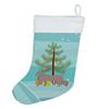 Caroline's Treasures CK4728CS Thai Lilac #2 Cat Merry Christmas Christmas Stocking Fireplace Hanging Stockings Christmas Season Party Decor Family Holiday Decorations view 1
