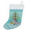 Caroline's Treasures CK4791CS Serengeti Cat Merry Christmas Christmas Stocking Fireplace Hanging Stockings Christmas Season Party Decor Family Holiday Decorations view 1