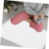 1pc artificial snow cotton fake snow blanket for crafts Christmas Tree Skirt winter rug party supplies white floor view 4