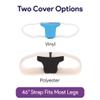 ProHeal Hip Abduction Pillow, Cushioned Knee Spreader Pillow -Blood Circulation and Pressure Distribution Support -Curved Soft Foam -Easy Clean Vinyl Cover view 4