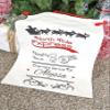 Personalized North Pole Mail Express Delivery Bag | Custom Santa Sack Gift Bag | Choose Your Design (Santa Sleigh Express) view 3