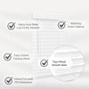 Lotus & Windoware Cordless, 2 Inch Faux Wood Blind, 30" Wide x 72" Long, Window Blinds, Blinds & Shades, Blinds for Indoor Windows, Smooth, Bright White - 30" x 72",Bright White view 2