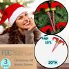 Group of 3 Christmas Elf Boots Stems for Holiday Decorating and Christmas Displays by Factory Direct Craft (19 Inches) view 2