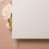 MUUJEE Personalized Guestbook in Eggshell - Premium Custom Modern Guest Book for Wedding Reception, Birthday Party or Events w/Bookmark Blank Pages for Signing 11.5 x 8.5 inches view 4