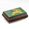 Sports Theme Wood Inlay: Baseball- Collectible 30 Note Musical Jewelry Box - God Bless America view 1
