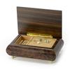 Sports Theme Wood Inlay: Baseball- Collectible 30 Note Musical Jewelry Box - God Bless America view 2