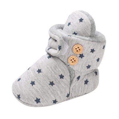 Non Slip Fringe Baby Boots Baby Shoes Plus Velvet Warm Polka Dot Printing Boots Non Slip Breathable Toddler Shoes Toddler Boy Shoes Dressy