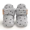 Non Slip Fringe Baby Boots Baby Shoes Plus Velvet Warm Polka Dot Printing Boots Non Slip Breathable Toddler Shoes Toddler Boy Shoes Dressy view 3