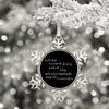 3in Snowflake Hanging Ornament for Christmas Keepsake Inspirational Quotes Leadership is a Way of Thinking a Way of Acting and Most Importantly Metal Souvenir Xmas Tree Hang Pendant Winter Gift view 4