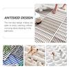 2pcs Carpet Non-Slip Shower Mat Non-Slip Rubber Mat Bath Mat Shower Pad Bathroom Mat Foot Pad Floor Mat Drain Mat view 3