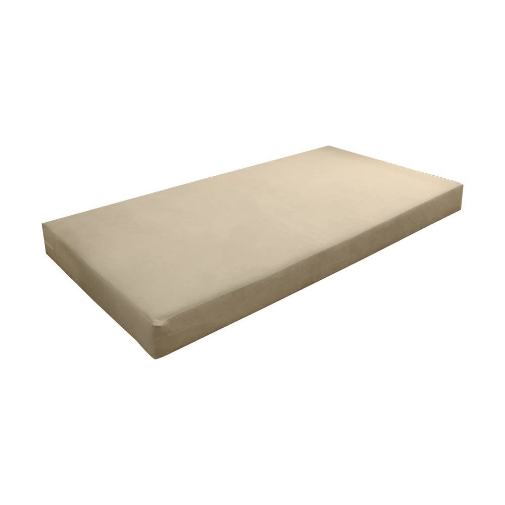 Cover ONLY Twin-XL Knife Edge Velvet Indoor Daybed Mattress 80"x39"x8"- AD304