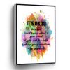 PUCHYUCT Modern Canvas Wall Art Inspiring Positive Wall Decor It'S Ok To Graffiti Posters Stretched And Framed Ready To Hang For Living Room,Bedroom,Classroom Etc (16"X 24") view 1