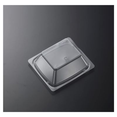 Central Chemical 383067 Disposable CT Aoi Lid Food Pack, 14-12, High Lid, 50 Pieces, Transparent, Approx. 1.2 x 4.5 x 5.1 inches (3.1 x 11.4 x 13.1 cm)