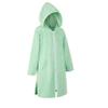 MissShorthair Hooded Towel Robe for Kid, Zipper Beach Cover Up, Swim Changing Robe for Boy, Girls Bath Towelling Poncho Green 8-10 Years view 1