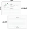 Premium Recipe Cards - Double Sided, 4x6 Inches Thick - Set of 50 Blank Cards - Ideal for Gifts & Occasions view 4