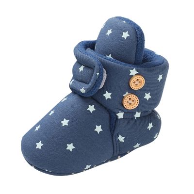 Non Slip Fringe Baby Boots Baby Shoes Plus Velvet Warm Polka Dot Printing Boots Non Slip Breathable Toddler Shoes Toddler Boy Shoes Dressy