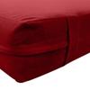 Cover ONLY Twin-XL Knife Edge Velvet Indoor Daybed Mattress 80"x39"x8"- AD369 view 4