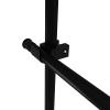 2-Tier Design Rod Clothing Rack, Simple Trending Double Rod Clothes Garment Rack Multi-functional Garment Rack Freestanding Hanger Commercial Garment Rack Standing Display view 4