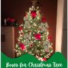 Ja'Cor Merry Christmas Trees Rustic Bows, Decorative Large Christmas Bows for Xmas Tree Gift Wrapping Wreaths Gifts Crafts Huge Presents Door Plastic Bow Decorations, 9x15-in. (1 Pack) view 4