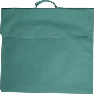 Osmer Polyester 600D Library Bag, 36 cm x 30 cm Size, Green