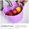 BESTonZON 3pcs Mixing Bowl Measurement Markings Versatile Fruit and Salad Holder for Kitchen Use for Family Gatherings and Parties view 3