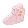 Non Slip Fringe Baby Boots Baby Shoes Plus Velvet Warm Polka Dot Printing Boots Non Slip Breathable Toddler Shoes Toddler Boy Shoes Dressy view 1