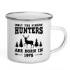 Flairy Land Hunting Lover Camper Mug 12oz - finest hunter 1976-46 Year Old 46th Birthday Hunting Lovers Gifts Deer Duck Youth Hunting Hunters Archery view 1