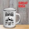 Flairy Land Hunting Lover Camper Mug 12oz - finest hunter 1976-46 Year Old 46th Birthday Hunting Lovers Gifts Deer Duck Youth Hunting Hunters Archery view 2