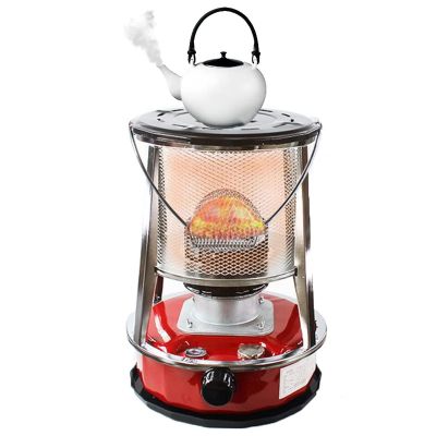 4.6/6L Kerosene Stove, High Efficiency Kerosene Stove Heater, Kerosene Stove Burner With Wick, Camping Oil Paraffin Heater, for Indoor/Outdoor,4.6Lred