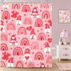Wathon Valentine Gnome Shower Curtain view 3