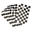 LYST 50 PCS Black and White Checkered Racecar Gift Bags Birthday Party Supplies for Kids Race Car Theme Party Gift Bags view 2