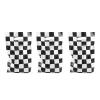 LYST 50 PCS Black and White Checkered Racecar Gift Bags Birthday Party Supplies for Kids Race Car Theme Party Gift Bags view 4
