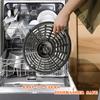 3.7QT Round Air Fryer Grill Crisper Tray Plate for PowerXL Gowise Crux Air Fryers, 8.07IN Upgraded Double-layer Coating Air Fryer Grill Pan Plate Griller Rack Grate Insert for 3.7QT 4QT Air Fryers view 3